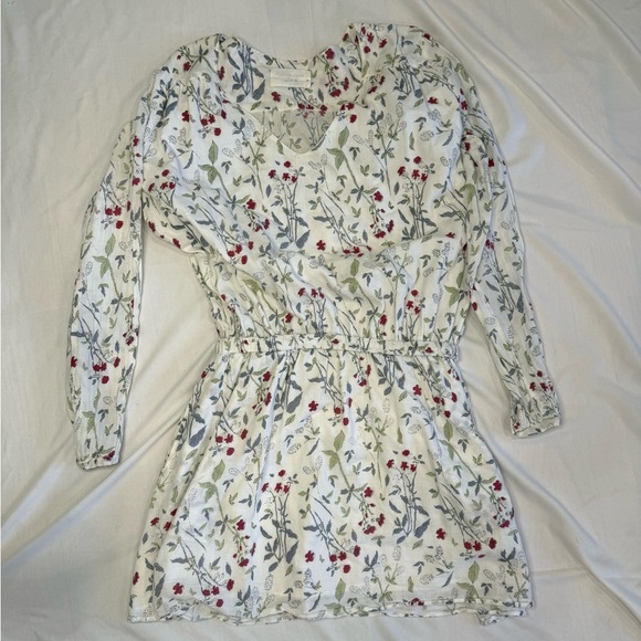 Capsule Collection By Juliette India Song April Floral Print Midi Dress Sz M - Picture 4 of 13